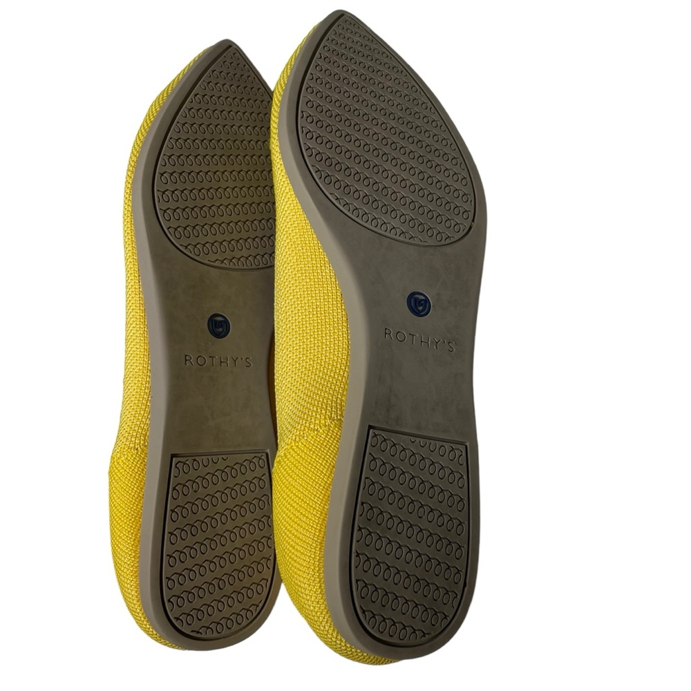Rothy’s Sunshine Yellow Pointed Flats - Picture 7 of 7